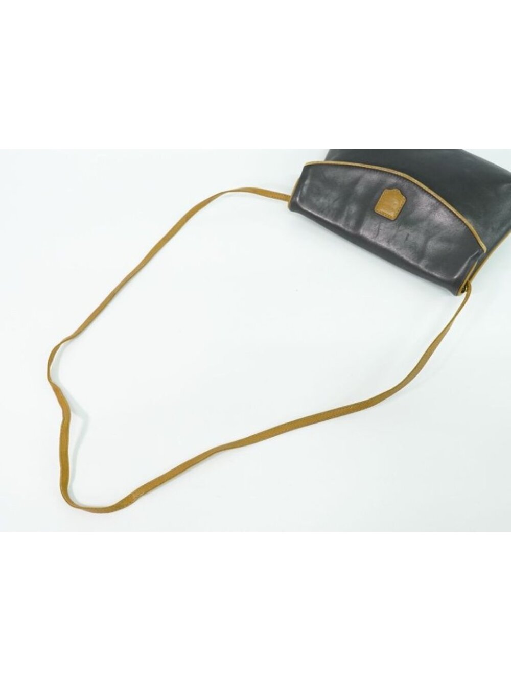 Celine Leather Shoulder Bag Pochette Black - Picture 4 of 9